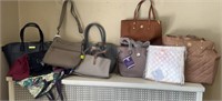 Lot of Women’s Tote Bags and Crossbody Handbags