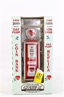 Gearbox 1950's Tokheim Coin Bank Gas Pump