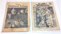 WW2 GERMAN NEWS/PROPAGANDA PAPERS