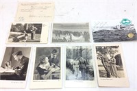 WW2 GERMAN MILITARY COUPLES POSTCARDS WITH