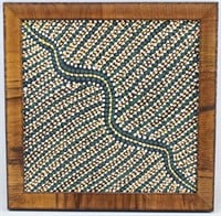 Aboriginal-Style Dot Painting, Unsigned