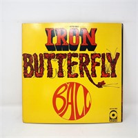 Iron Butterfly Ball White Label Promo Vinyl Record