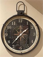 30-in. Compass Wall Clock