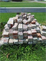 pallet of used bricks