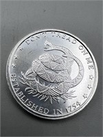 1 Oz. Silver Round