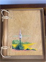 Vintage Yucca Plant Hand Painted Journal Notebook