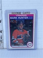 1982 Opeechee Mark Hunter hockey card