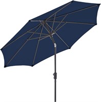 BLUU Olefin 9 FT Patio Market Umbrella Outdoor