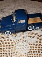 1950 CHEVROLET PICKUP 1/64 SCALE - BLUE