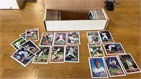 R.  Box of baseball cards.