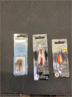 Assorted fishing lures