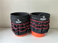 HUSKY Tool Sorting Bucket Liners & Buckets
