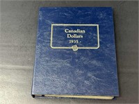 Canadian Dollars Book w/coins (1968-1989+) 32coins