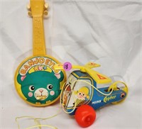 Vnt. Playright Toy Banjo Bear & more