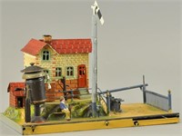 MARKLIN DELUXE RAILWAY CROSSING WITH DOGHOUSE