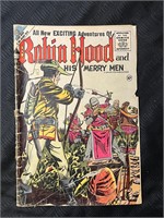 Vintage  Robin Hood Comic April 1956  Very Rare