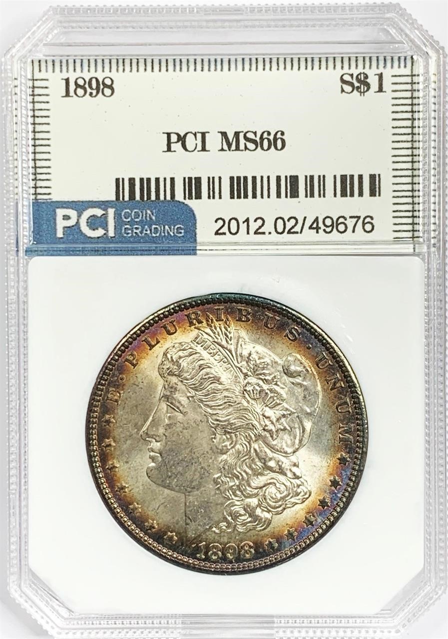 1898 Morgan Silver Dollar MS-66