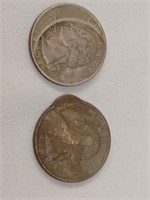 2 Error Coins Washington Quarters