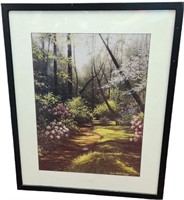 Framed Floral Print