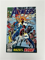 Autograph COA Avengers #351 Comics