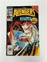 Autograph COA Avengers #260 Comics