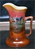 Royal Bayreuth Pitcher With Cattle