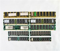 (10 PIECES) COMPUTER RAM
