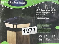 HARBOR BREEZE LED POST CAP LIGHT