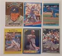 6 LARRY WALKER BASEBALL CARDS