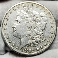 1882-S Morgan Silver Dollar