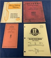 lot of 4 Oliver,Case,A-C,Babson Bros Manuals