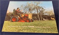 Case garden Tractor Literature