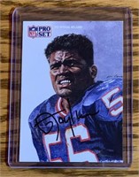 Very Rare Lawrence Taylor Autographed Card