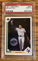 1991 Upper Deck Mint 9 Nolan Ryan Card