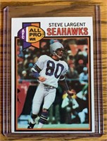 1979 Steve Largent Football Card-Mint