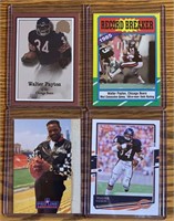 (4) Walter Payton Cards