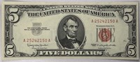 1963 Series $5 Red Seals - UNC