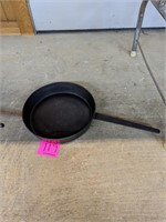 Early Cast Iron Footed Skillet
