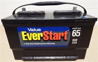 5/19 Value EverStart 12V Top Post Vehicle Battery