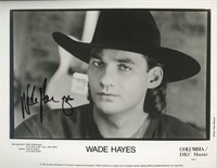 Wade Hayes signed photo