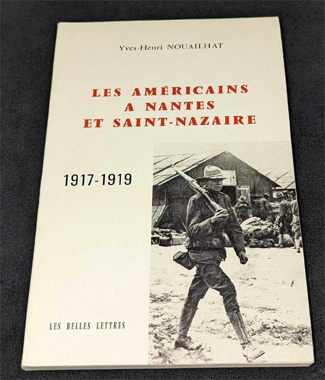 Yves Henri Nouailhat Signed Les Americains A Nante