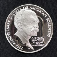 3/4 oz Fine Silver Round - Gifford Pinchot