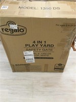 Regalo 4 in 1 Play Gate Safety Gate - Looks New