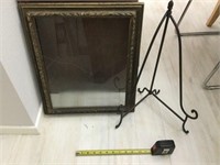 Picture Frame & Large Plate Stand