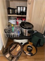Kitchen Appliances and pans