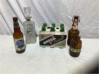 Vtg beer bottles