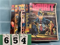 (6) Crime Comic Books - The Spirit