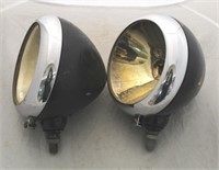 Pair "Bullet Style" Headlights - no glass fronts