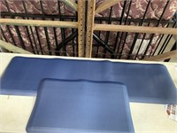 Anti fatigue mat one 58x17, one 27x17