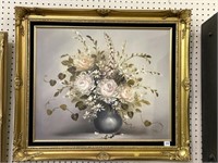 Framed Floral Painting From Regency Home Galleries
